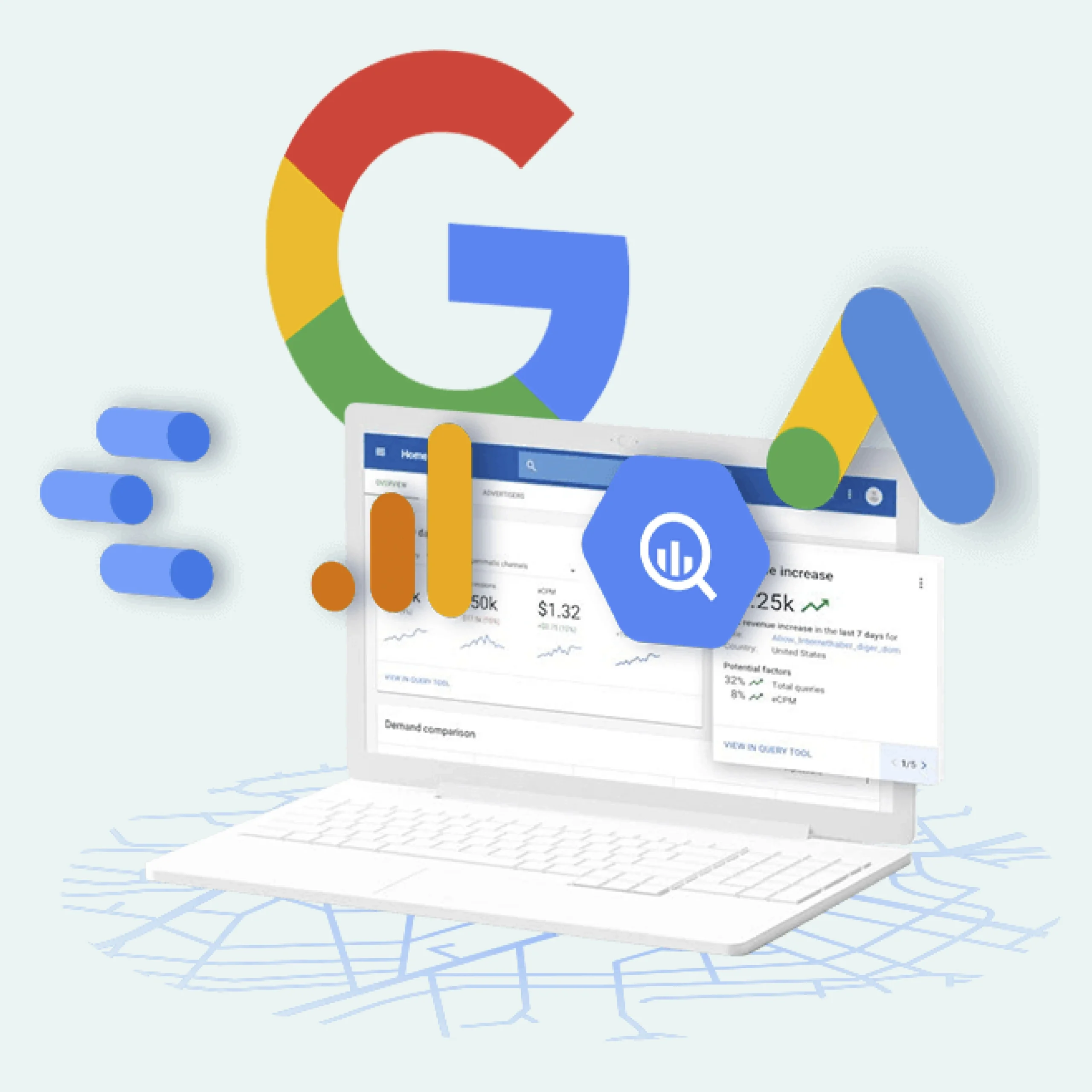 google ads scaled مدیریت حساب گوگل ادز