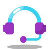 icons8 headset 100 مدیریت حساب گوگل ادز