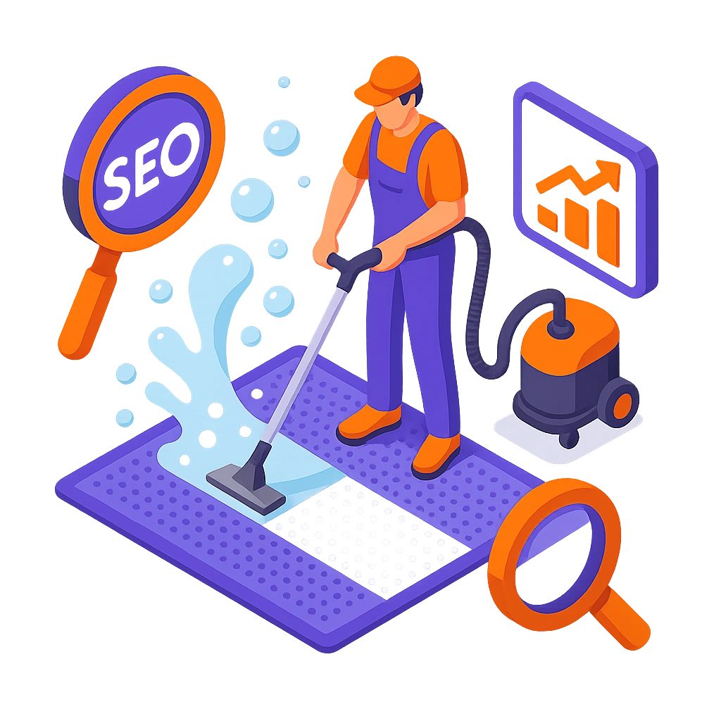 سئو سایت قالیشویی